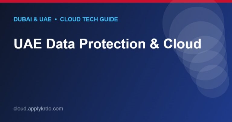 UAE Data Protection & Cloud