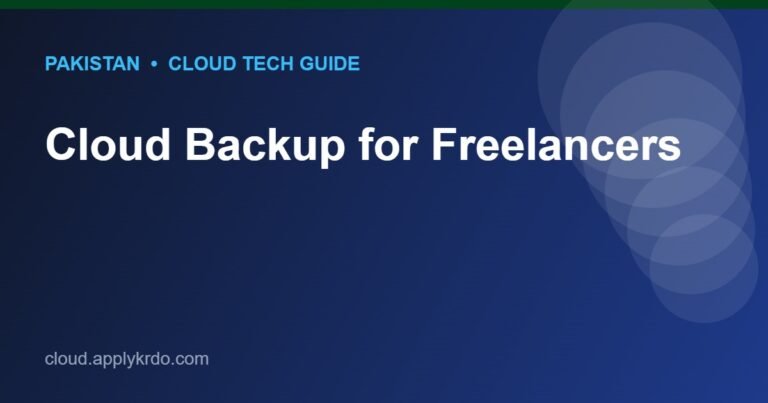 Cloud Backup for Freelancers